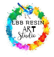 Lil' Blue Bird Resin Art