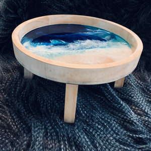 Serving Stand - ocean themed