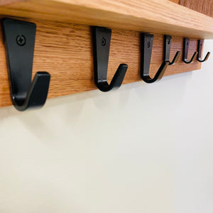 Coat and Key Holder Shelf